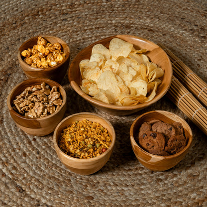 Harmony Bowls Ensemble - Set of Wooden Bowls
